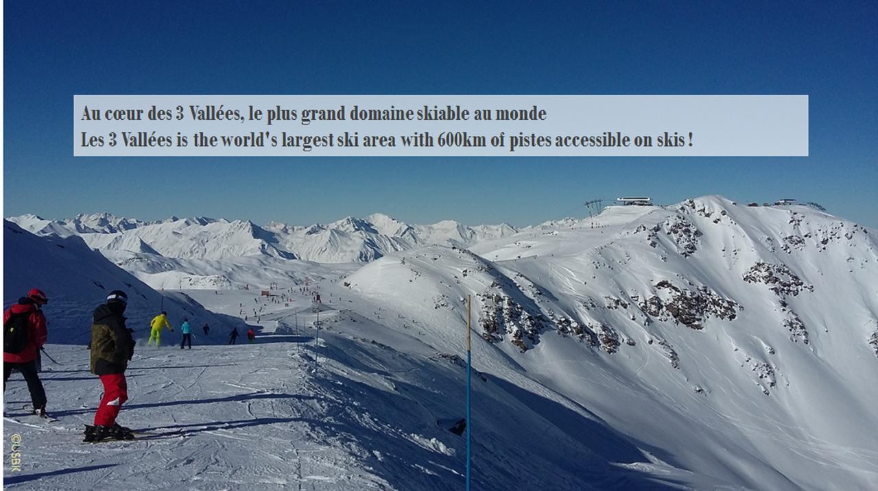 Hotel Le Chamois D'Or, Ussim Vacances ميريبيل المظهر الخارجي الصورة