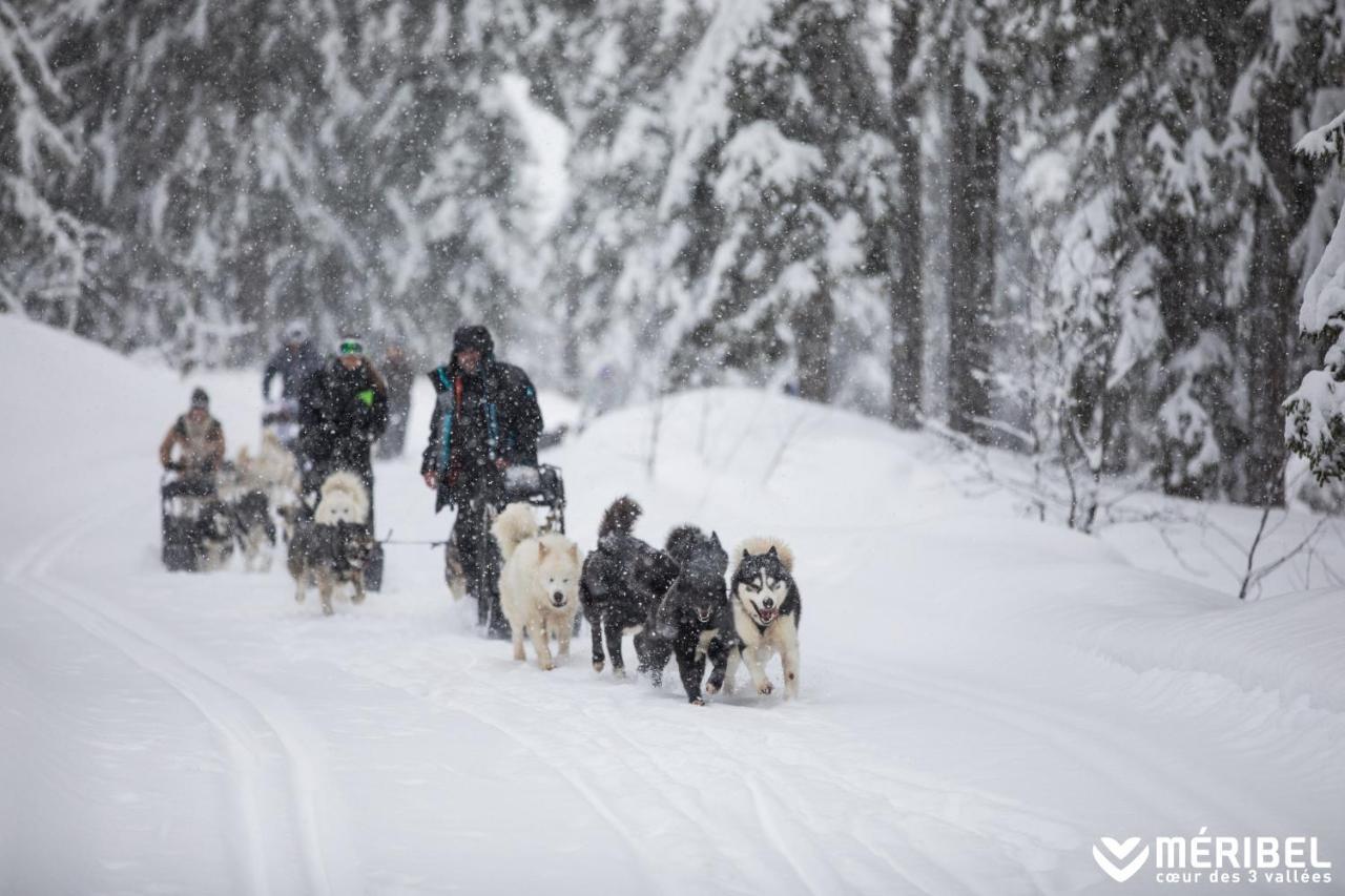 Hotel Le Chamois D'Or, Ussim Vacances ميريبيل المظهر الخارجي الصورة